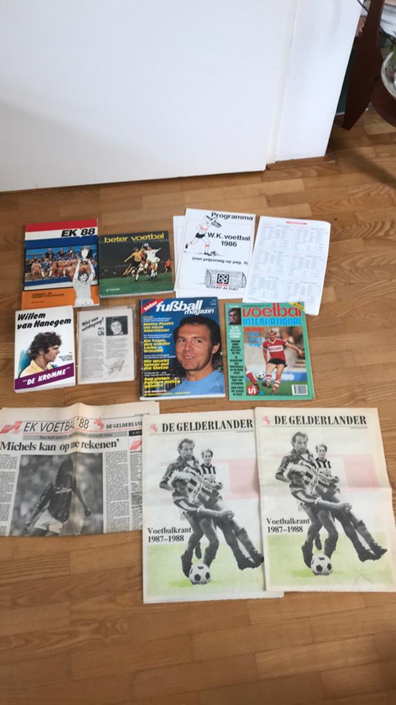 Verzameling Ek 88, Ophalen of Verzenden, Nieuw, Buitenlandse clubs, Poster, Plaatje of Sticker