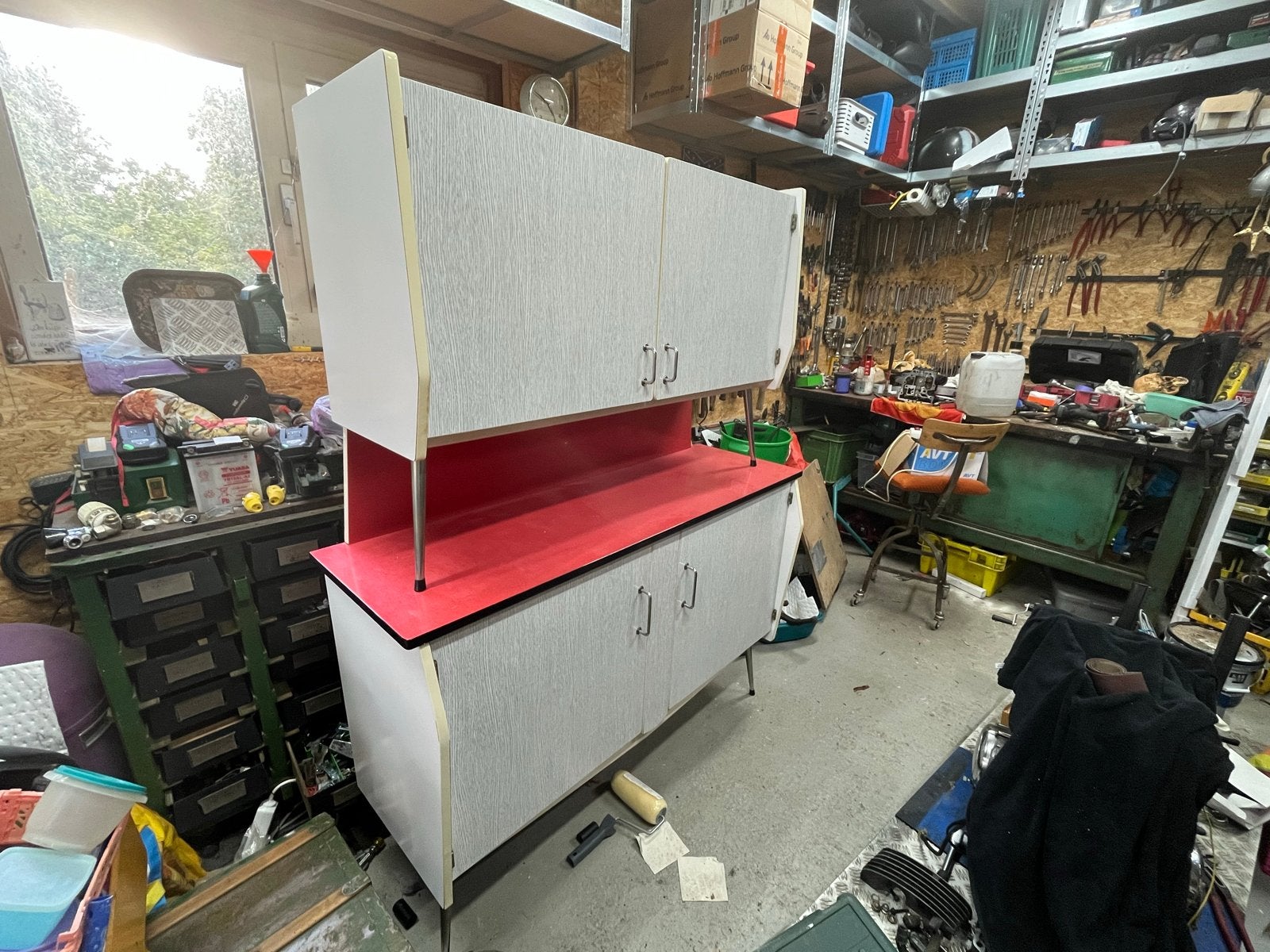 Vintage buffet kast dressoir, Huis en Inrichting, Kasten | Overige, Ophalen of Verzenden, Gebruikt
