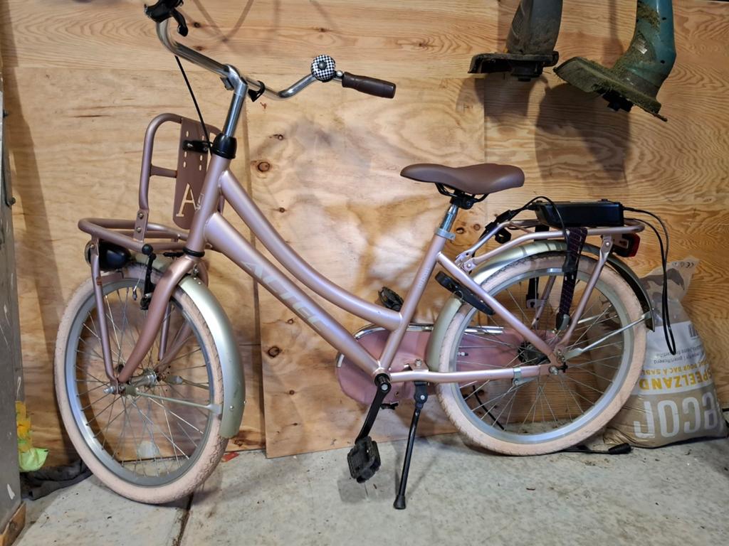 Altec Urban kinderfiets - Roze/Goud, Terugtraprem, Minder dan 47 cm, Ophalen, Overige merken