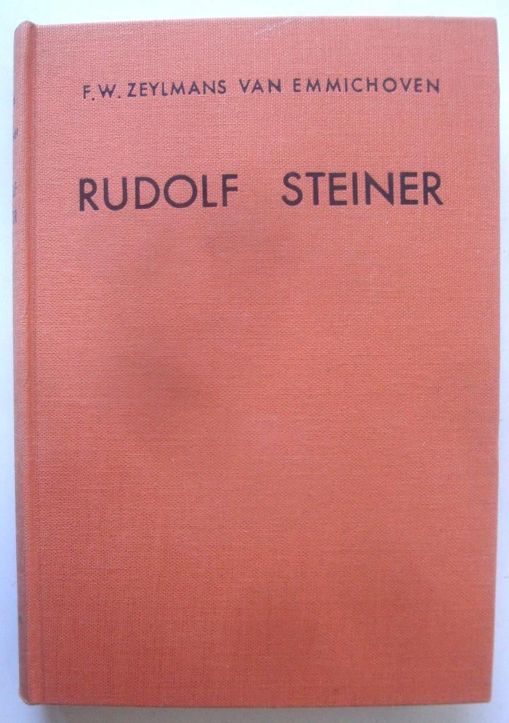 F.W. Zeylmans van Emmichoven Rudolf Steiner, 2e herziene, ge, Achtergrond en Informatie, Spiritualiteit algemeen, Ophalen of Verzenden