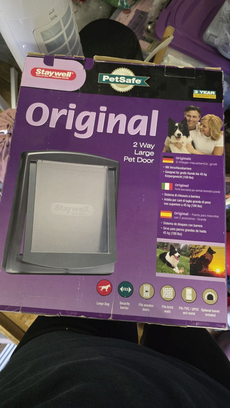 honden luik, Ophalen, Nieuw
