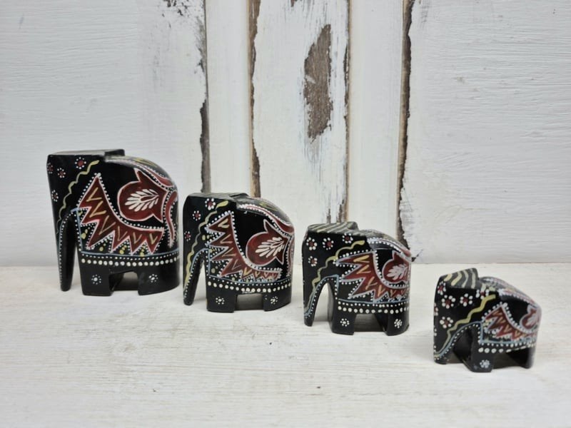 Vintage geluks olifantjes, Verzamelen, Beelden en Beeldjes, Ophalen of Verzenden, Dier