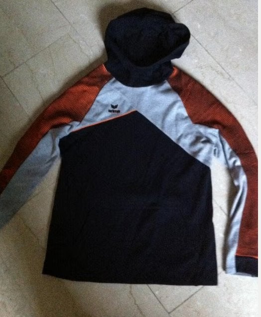 Heren trui met muts Mt S zwart merk Erima, Overige kleuren, Erima, Ophalen of Verzenden, Zo goed als nieuw