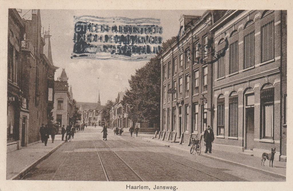 Haarlem, Ophalen of Verzenden, 1920 tot 1940, Gelopen, Noord-Holland