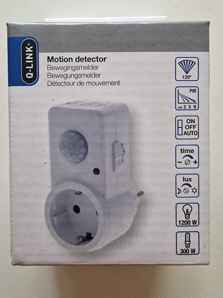 Q-Link Bewegingsmelder met Stopcontact, Ophalen, Nieuw, Overige typen