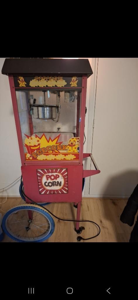 Popcornmachine en suikerspin, Ophalen, Gebruikt, Overige typen, Overige