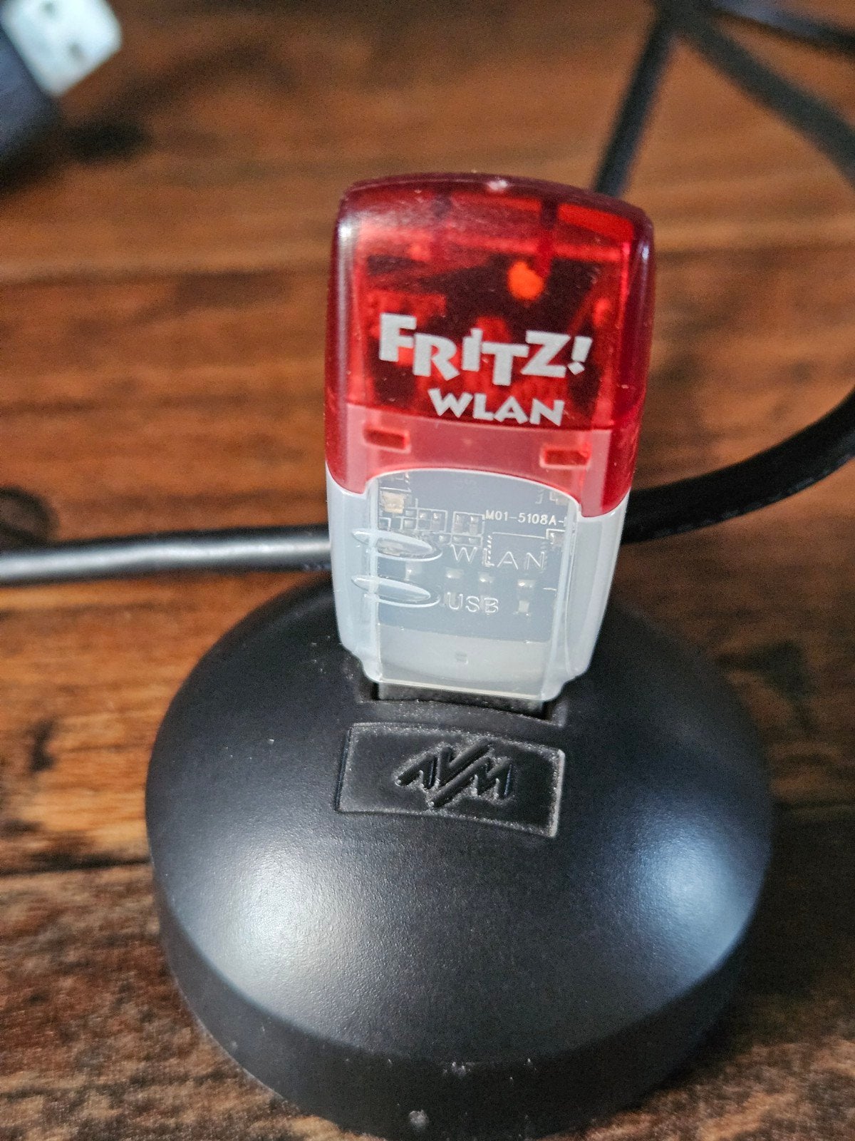 Werkende FRITZ!WLAN USB Stick v2 met USB-hub, Computers en Software, Netwerkkaarten, Ophalen of Verzenden, Zo goed als nieuw, Extern