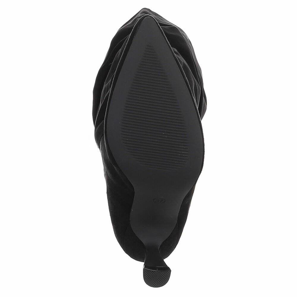 Dames slouchy overknee laarzen zwart 36 37 38 39 40 41, Info@lunamex.com, Hoge laarzen, Lunamex Trading, Zwart