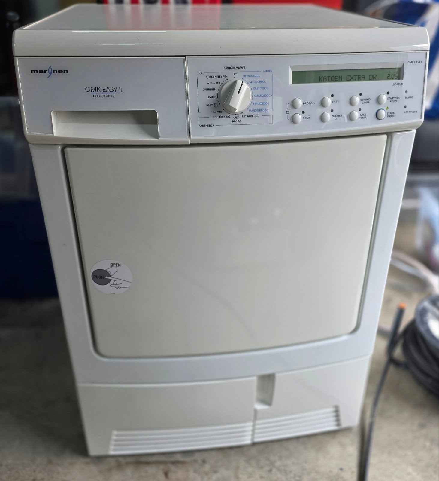 condensdroger, 6 tot 8 kg, Ophalen of Verzenden, Zo goed als nieuw, 85 tot 90 cm