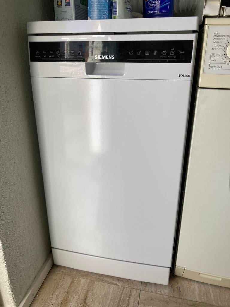 Siemens iQ300 Vaatwasser - Wit, Vrijstaand, Ophalen, Minder dan 85 cm, Eco programma, Zo goed als nieuw