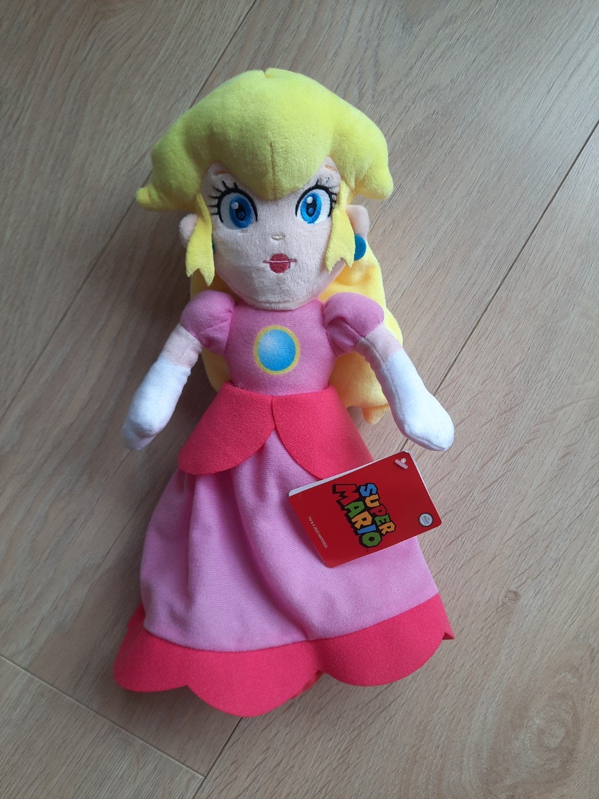 Super Mario Princess Peach Knuffel - Nieuw met label, Kinderen en Baby's, Speelgoed | Knuffels en Pluche, Ophalen, Overige typen