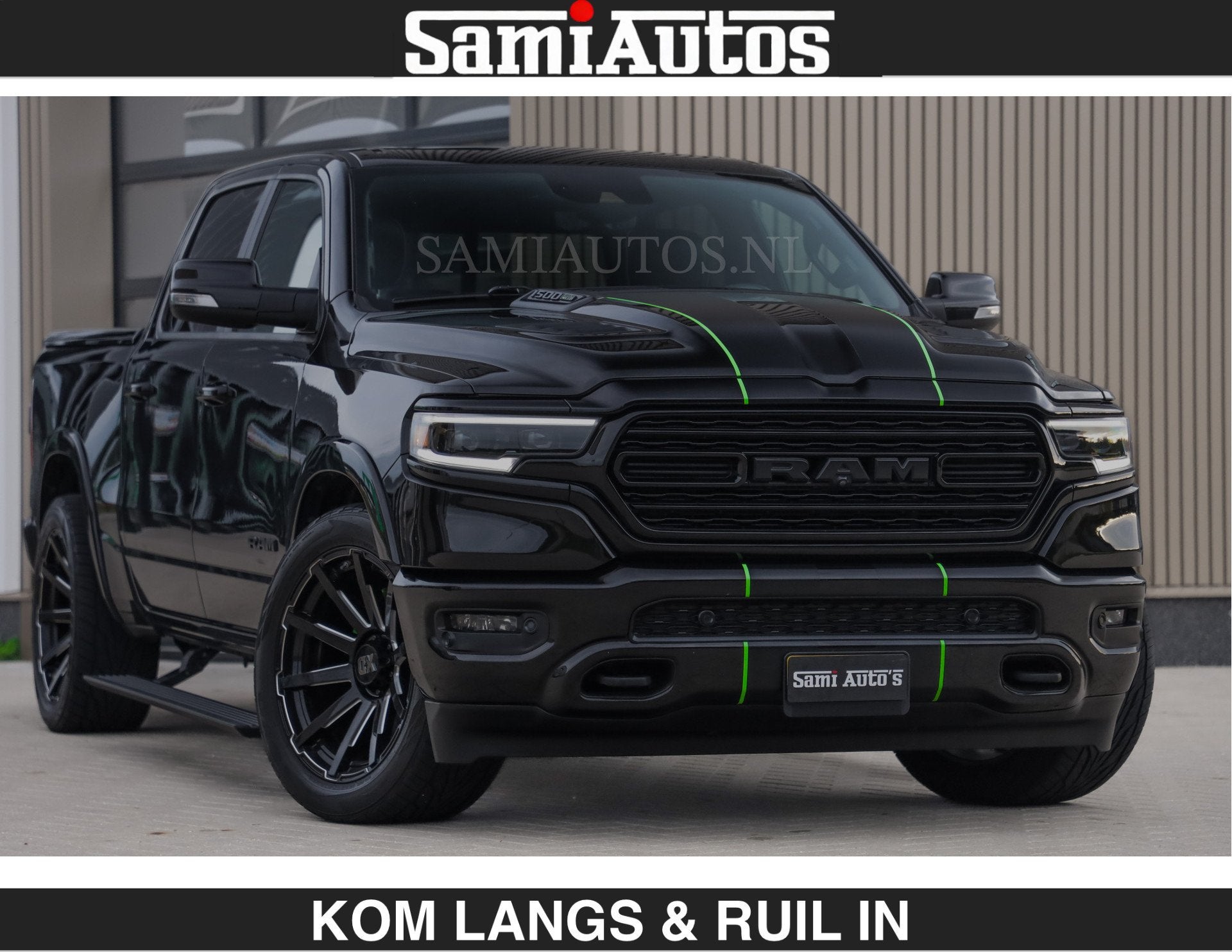 Dodge Ram LIMITED 5.7 V8 HEMI | TOP STAAT | BOM VOL | HUD |, Auto's, Automaat, Dealer onderhouden, Gebruikt, 5654 cc