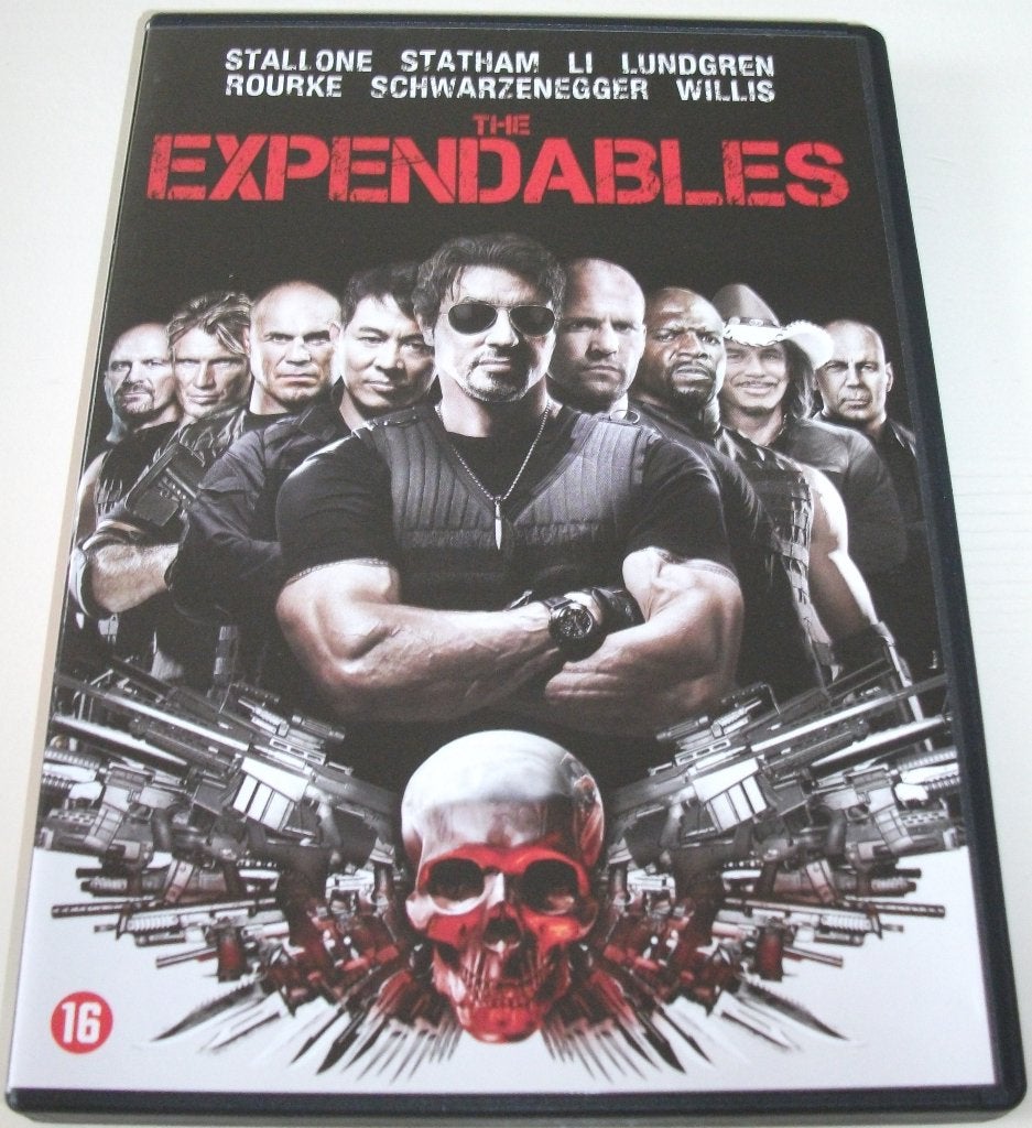 Dvd *** EXPENDABLES *** The most awesome action cast, Engels, Vanaf 16 jaar, Nederlands, Actie