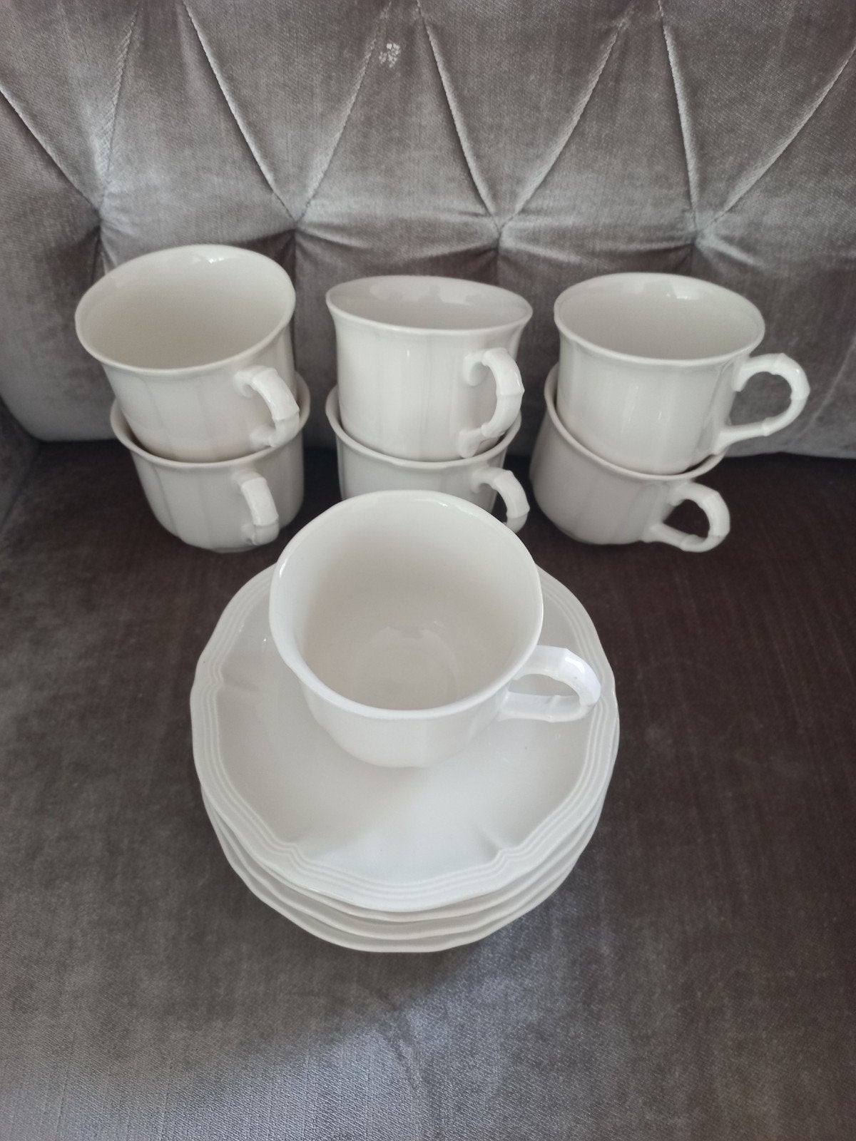 Villeroy en boch Manoir kop en schotels, Gebruikt, Villeroy & Boch, Ophalen of Verzenden, Overige stijlen