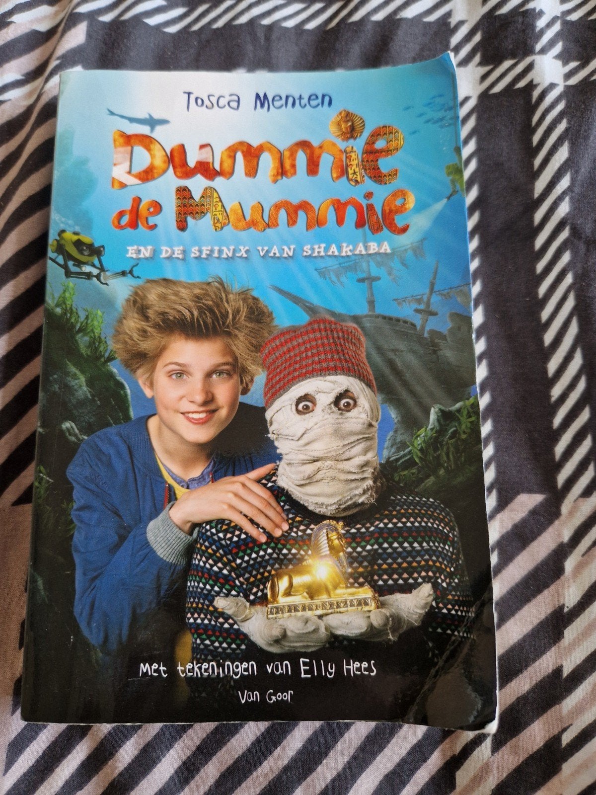 Dummie de mummie en de sfinx van Shakaba Tosca Menten, Ophalen of Verzenden, Gelezen, Tosca Menten, Fictie