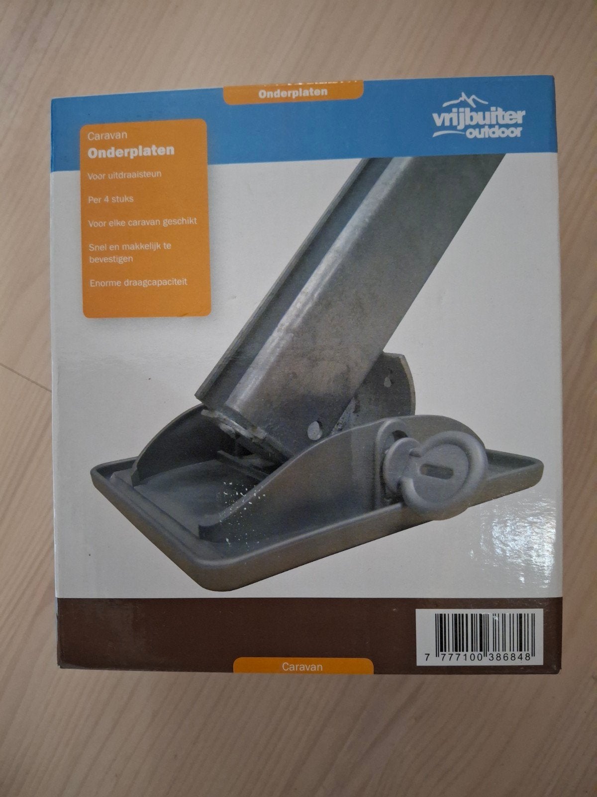 Te koop caravanonderplaten caravanvoeten stabilisatievoeten, Caravans en Kamperen, Ophalen of Verzenden, Nieuw