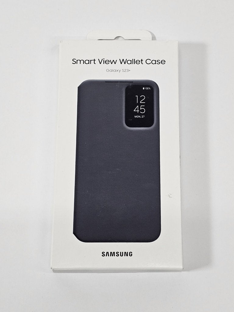 Samsung Galaxy S23 Plus Smart View Wallet Cover Zwart, Telecommunicatie, Mobiele telefoons | Hoesjes en Frontjes | Samsung, Samsung Electronics Benelux B.V.