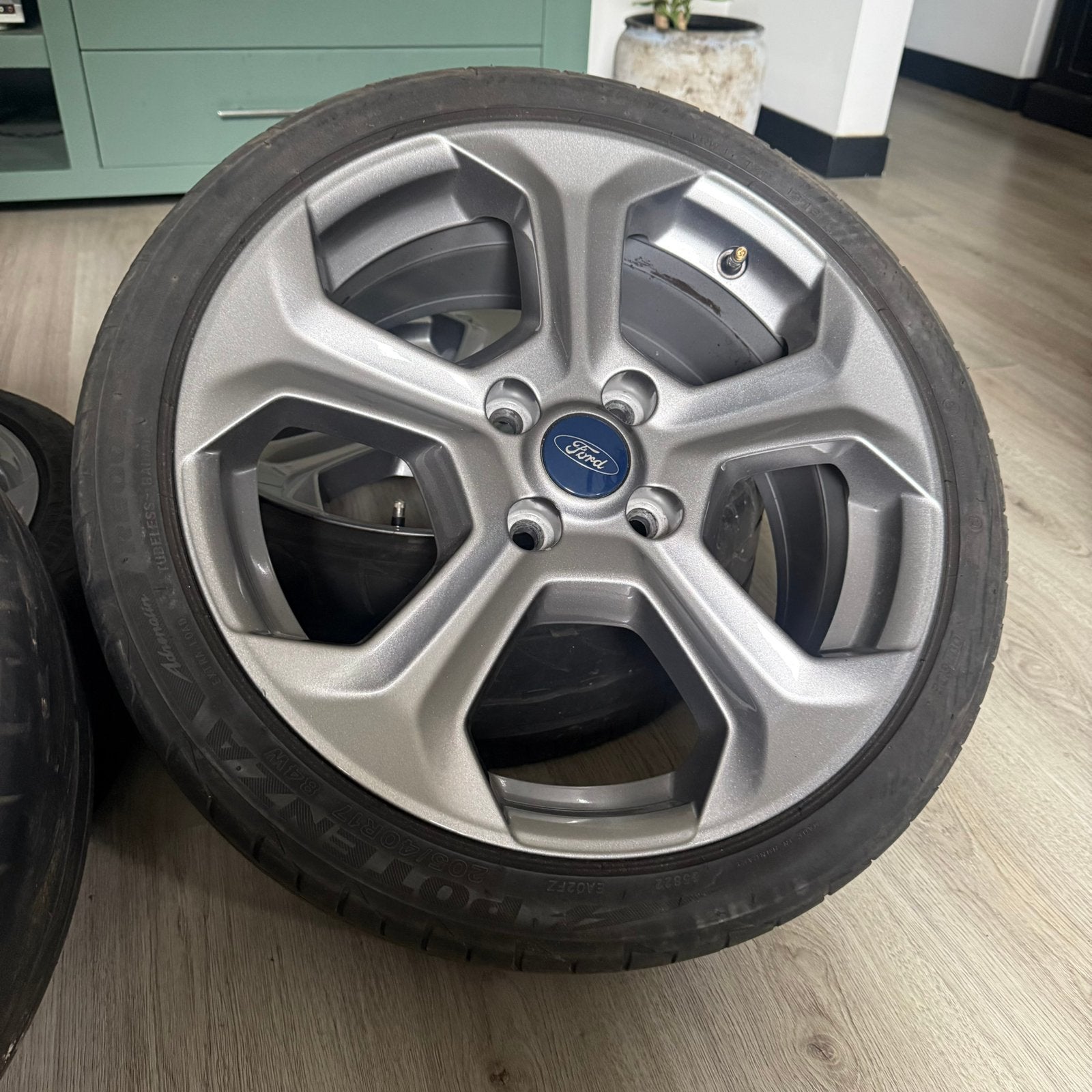 Ford Fiesta ST 4x108 17inch, Ophalen, 17 inch, 205 mm, Band(en)