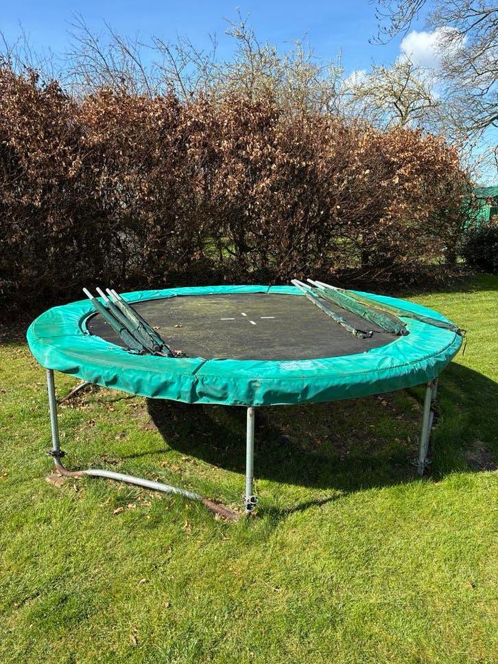 Airlife trampoline 3,70m, Kinderen en Baby's, Speelgoed | Buiten | Trampolines, Ophalen, Gebruikt