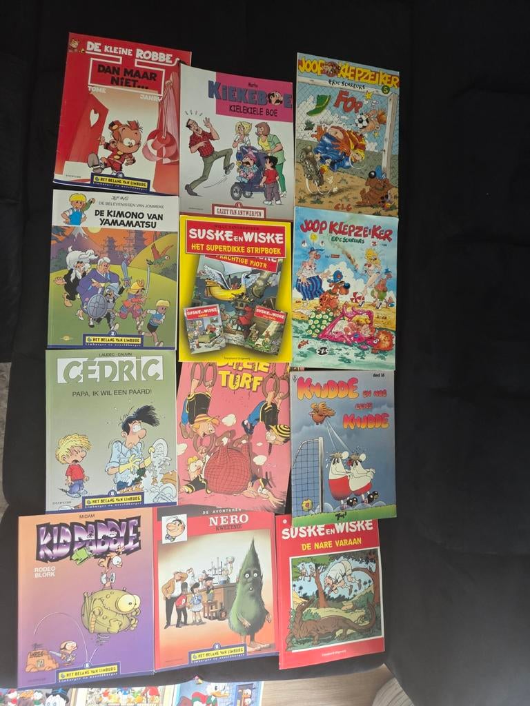 Grote collectie stripboeken: Suske en Wiske, Nero, Kiekeboe, Boeken, Ophalen of Verzenden