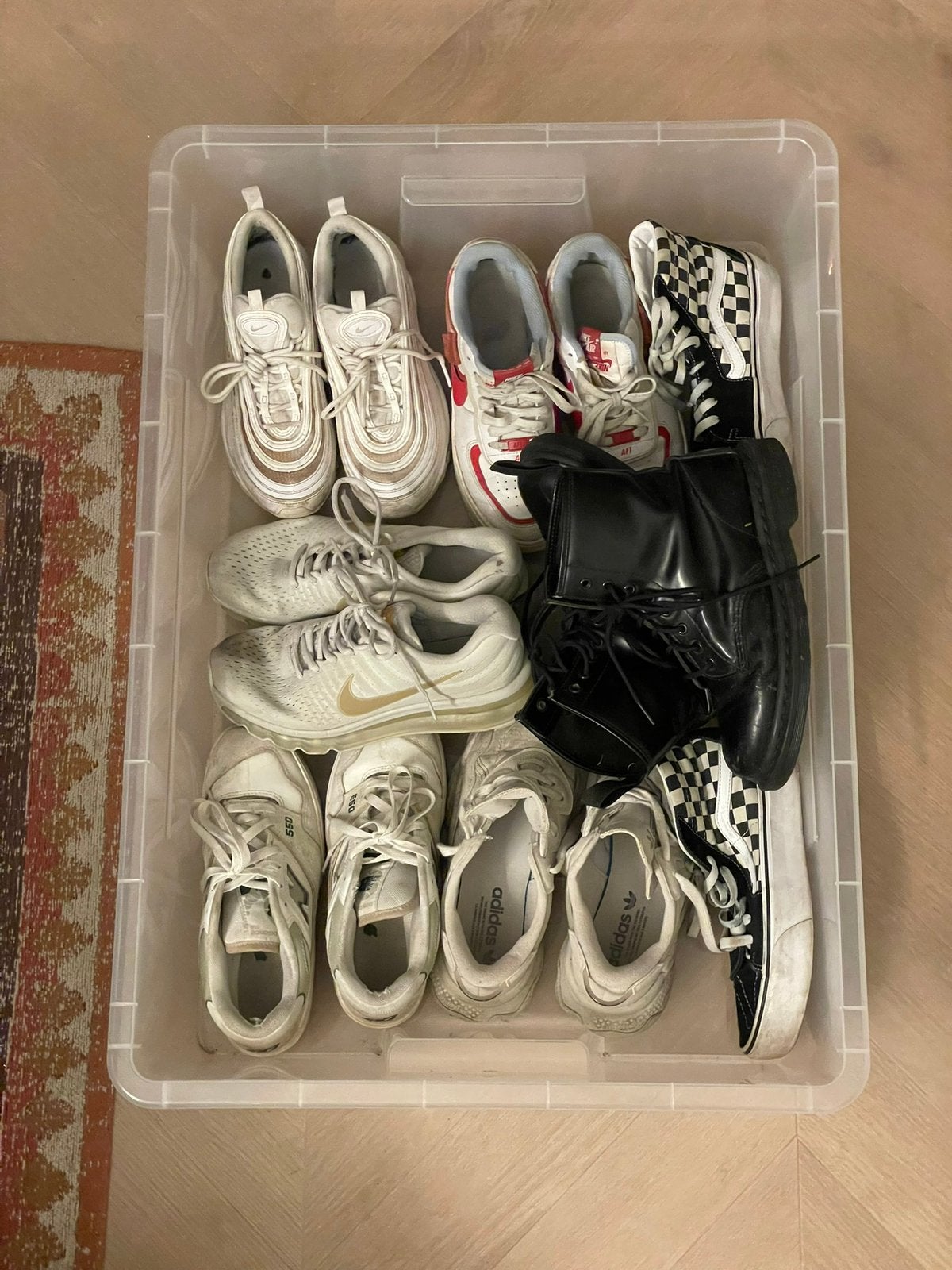 Bak sneakers maat 39 - Nike, Vans, New Balance, Dr. Martens, Ophalen, Wit, Sneakers of Gympen, Gedragen