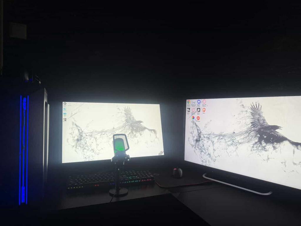 Complete Gaming Setup – RTX 2060 Super – 2 Monitoren –Bureau, Ophalen of Verzenden, Zo goed als nieuw, Gaming, SSD
