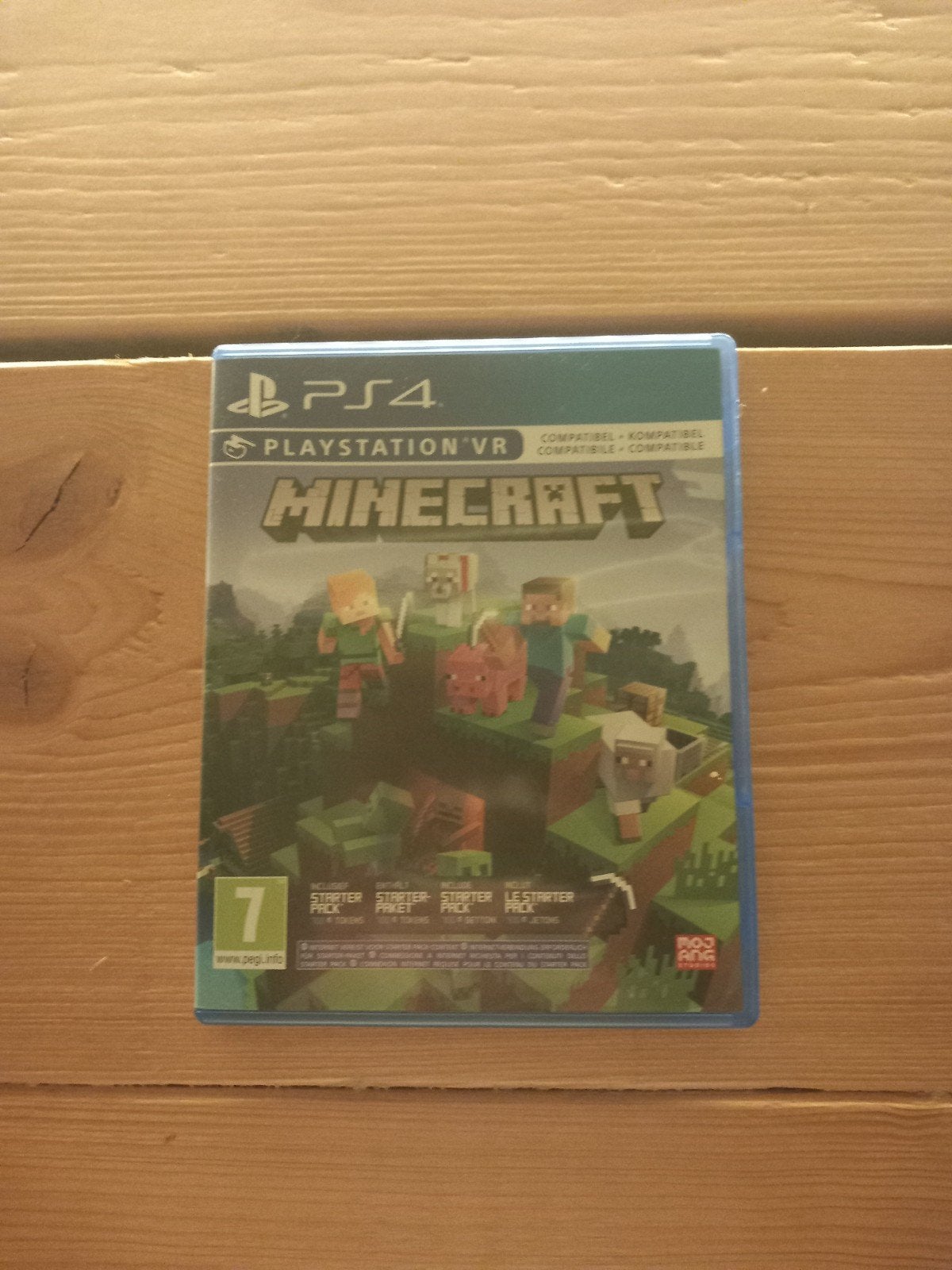 Minecraft PS4 - Zo goed als nieuw, inclusief tokens, Spelcomputers en Games, Overige genres, Virtual Reality, Ophalen of Verzenden
