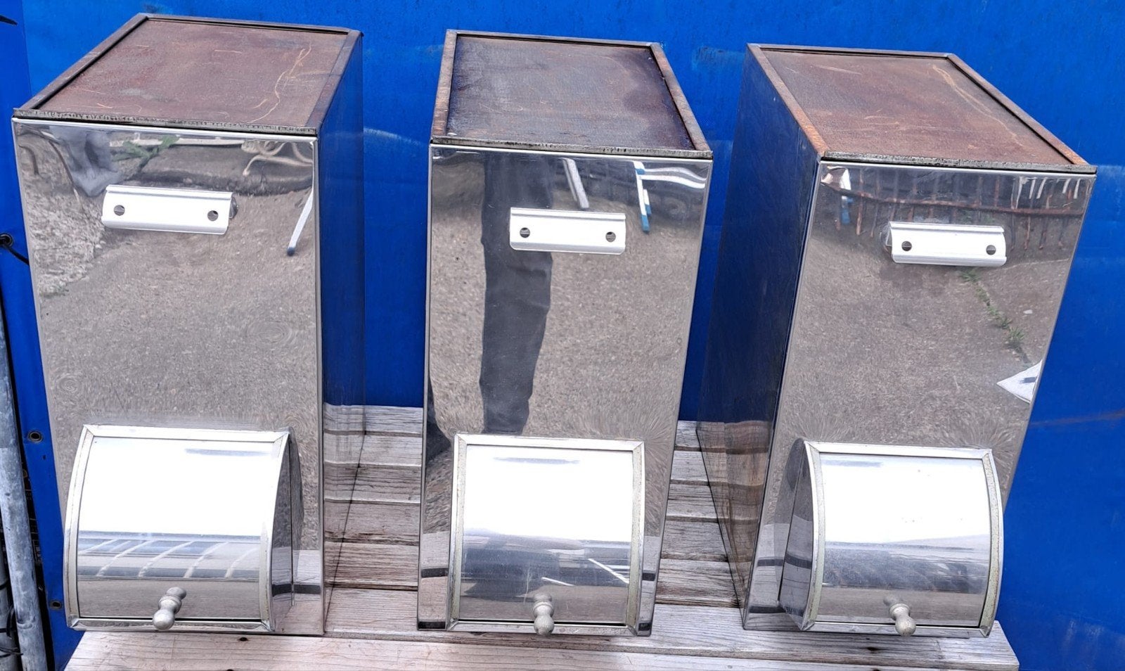 graancontainers meelbakken decoratie, Ophalen of Verzenden