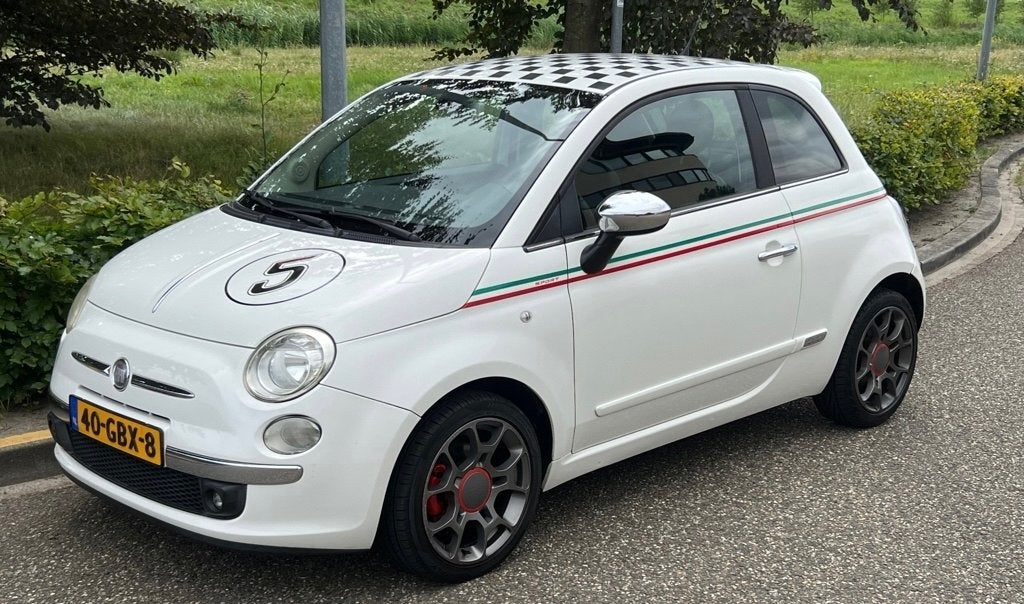 Fiat 500 1.4 16v Sport | Technisch Top | APK feb 2027, Voorwielaandrijving, 31 €/maand, 4 cilinders, 4 stoelen