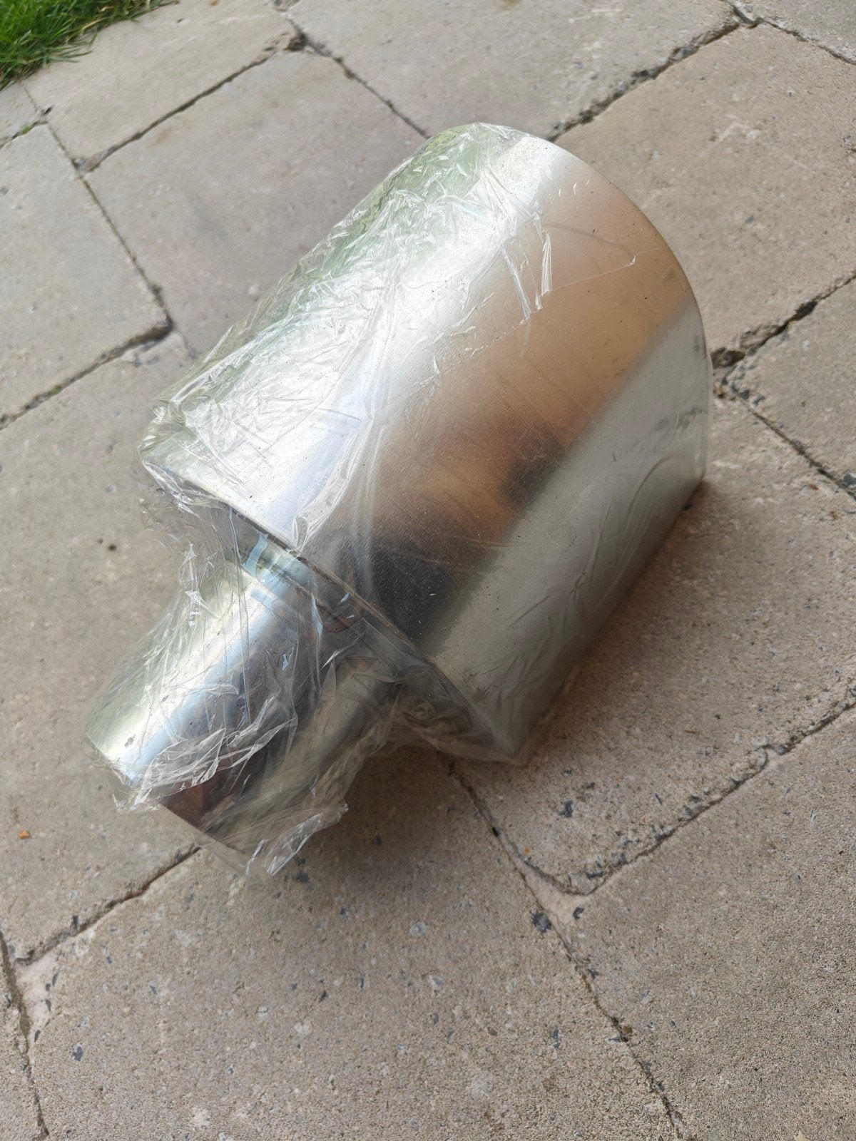 Zinken vergaarbak 80 mm rond - NIEUW, Doe-het-zelf en Verbouw, Ophalen, Afvoer, Nieuw, Zink