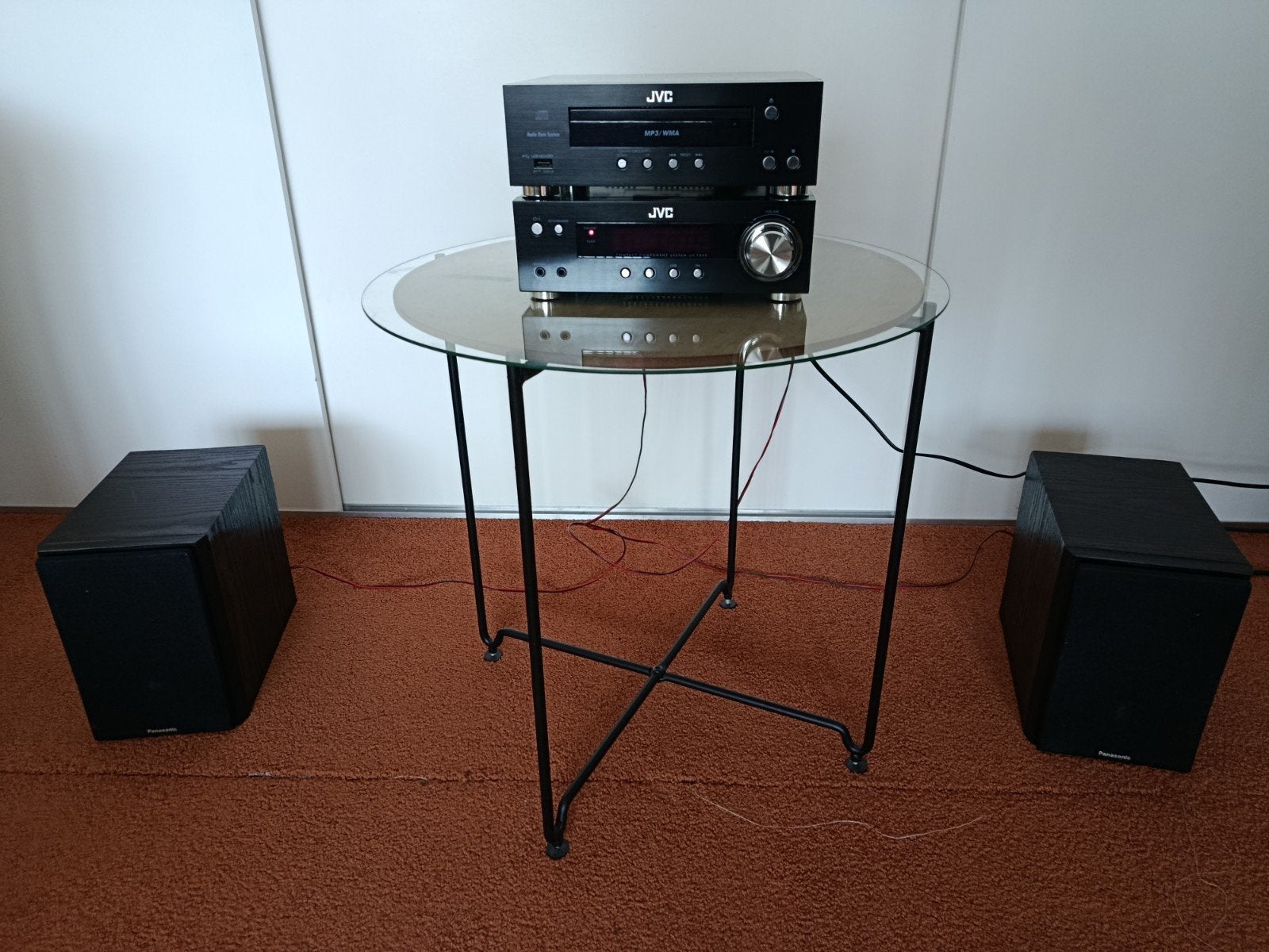 JVC Compact Component System UX-TB30 met speakers, JVC, Microset, Cd-speler, Ophalen of Verzenden