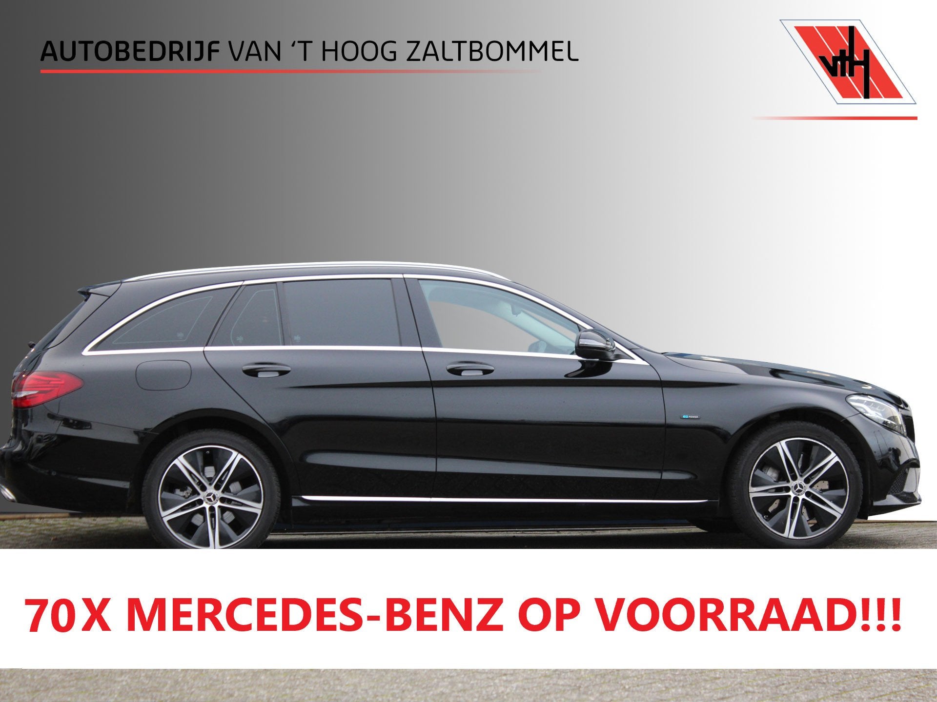 Mercedes-Benz C-Klasse Estate 300e Advantage Pack Avantgarde, Achterwielaandrijving, 320 pk, Zwart, Plug-in hybride