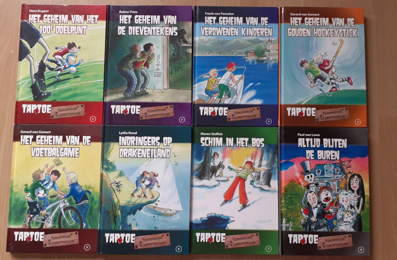Taptoe Spannende Kinderboeken - Complete Set, Boeken, Ophalen of Verzenden, Gelezen, Diverse auteurs, Fictie algemeen