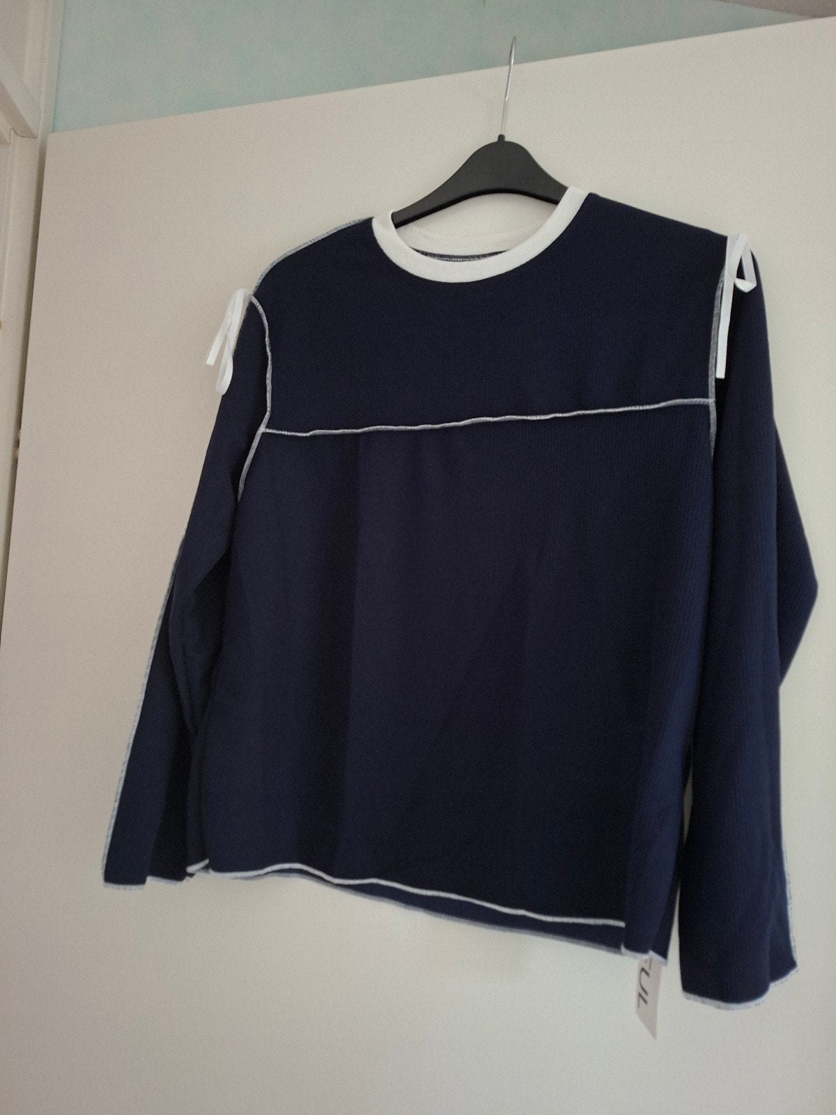 Nieuw blauw Fribul trui maat  M, Kleding | Dames, Truien en Vesten, Maat 38/40 (M), Blauw, Nieuw, Ophalen of Verzenden