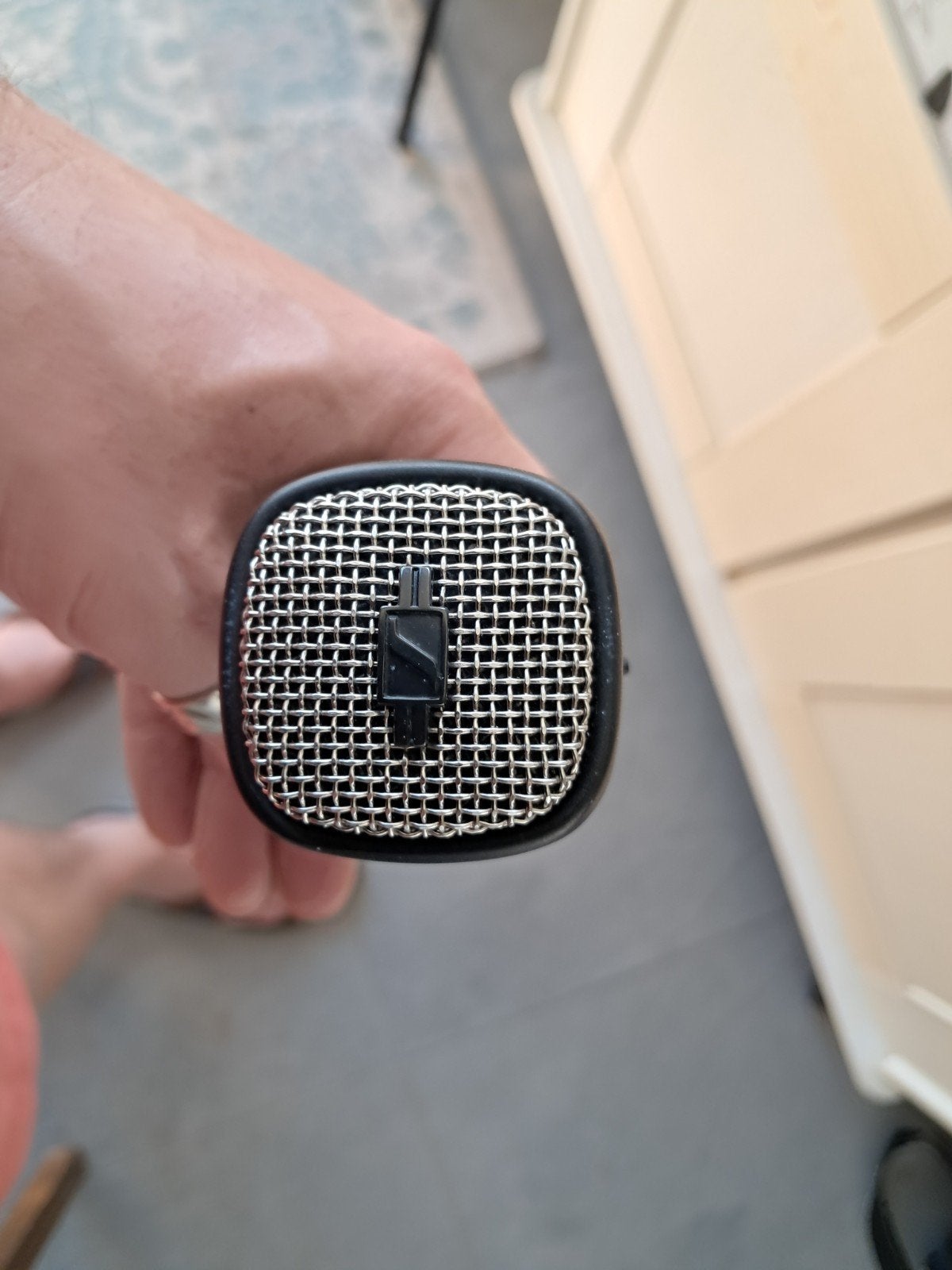 Sennheiser MD 21 U Microfoon met originele case, Ophalen of Verzenden