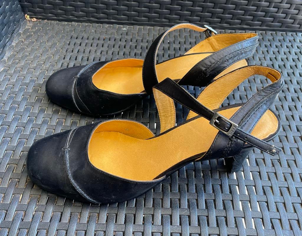 Mexx Zomerschoenen Maat 40, Ophalen of Verzenden, Zo goed als nieuw, Zwart, Sandalen of Muiltjes