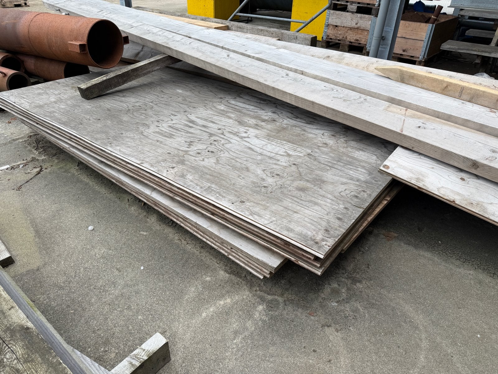 9x Underlayment platen 22mm dik, Ophalen, Gebruikt, Minder dan 25 mm, Overige typen