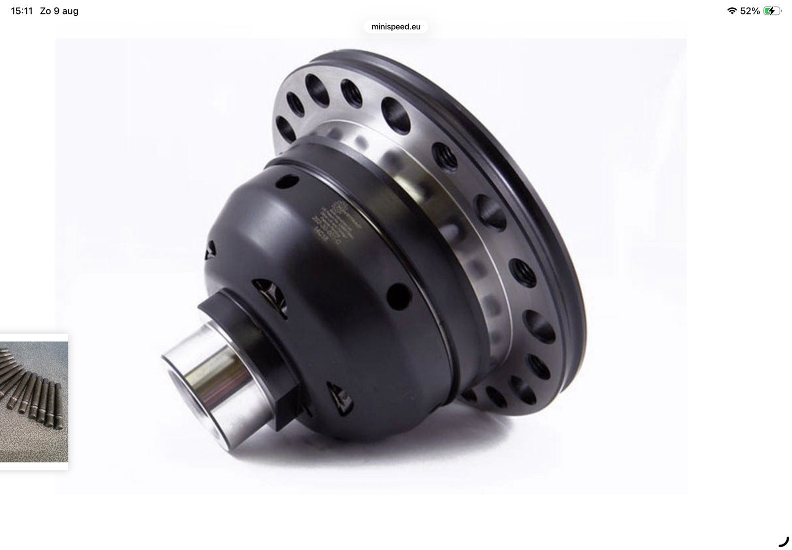 Wavetrac sperdifferentieel Mini, Auto-onderdelen, Ophalen, Gebruikt, Mini