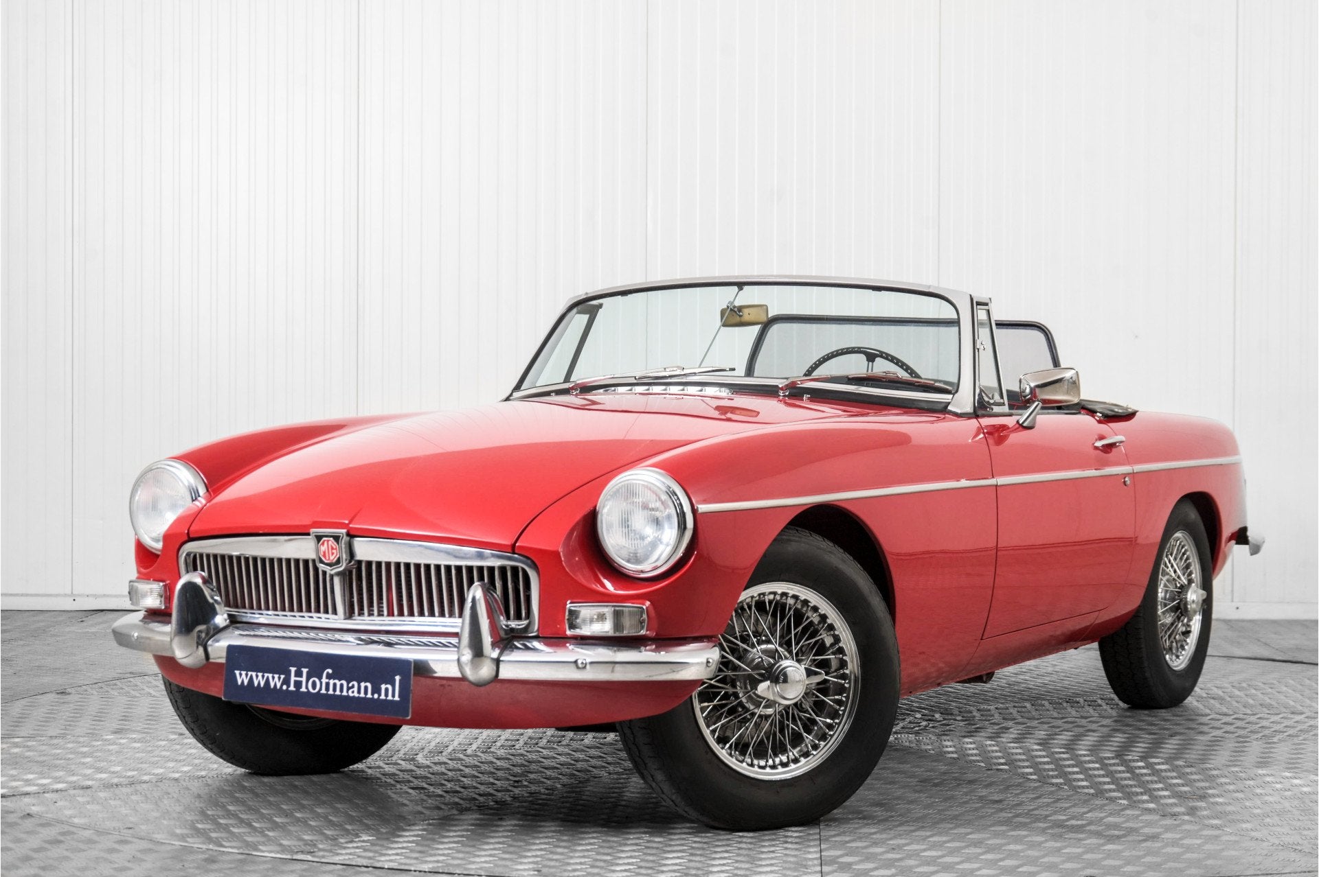 MG B MGB overdrive chroom spaakwielen (bj 1966), Achterwielaandrijving, Gebruikt, 4 cilinders, Cabriolet