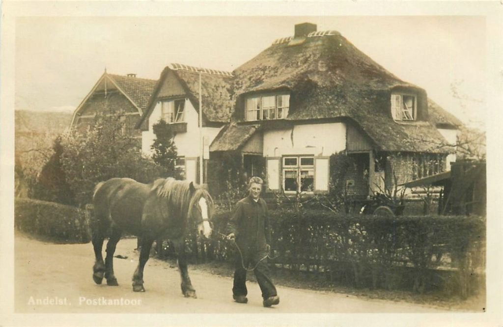 702-035-005 Andelst Postkantoor, Verzenden, Voor 1920, Gelderland