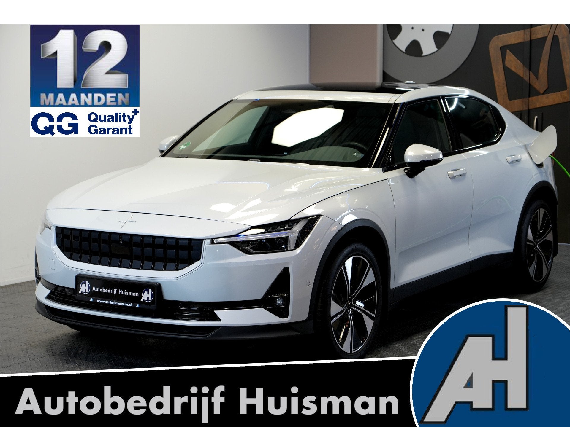 Polestar 2 Long Range Single Motor 78kWh SOH 90% WARMTEPOMP, Auto's, Polestar, Gebruikt, Huisgarantie, Met garantie (alle), 24 min