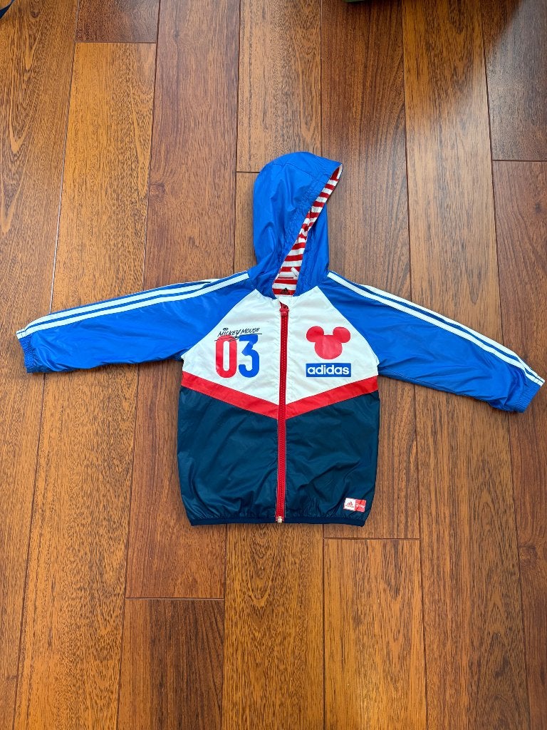 Adidas Disney Zomer jas jongens, Adidas, Ophalen of Verzenden, Zo goed als nieuw, Jongen