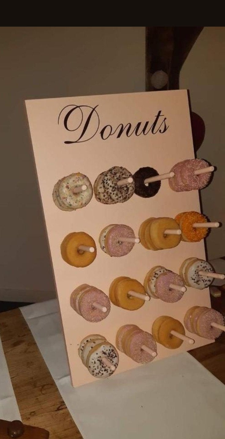 Donut wall, Ophalen, Gebruikt, Versiering, Verjaardag