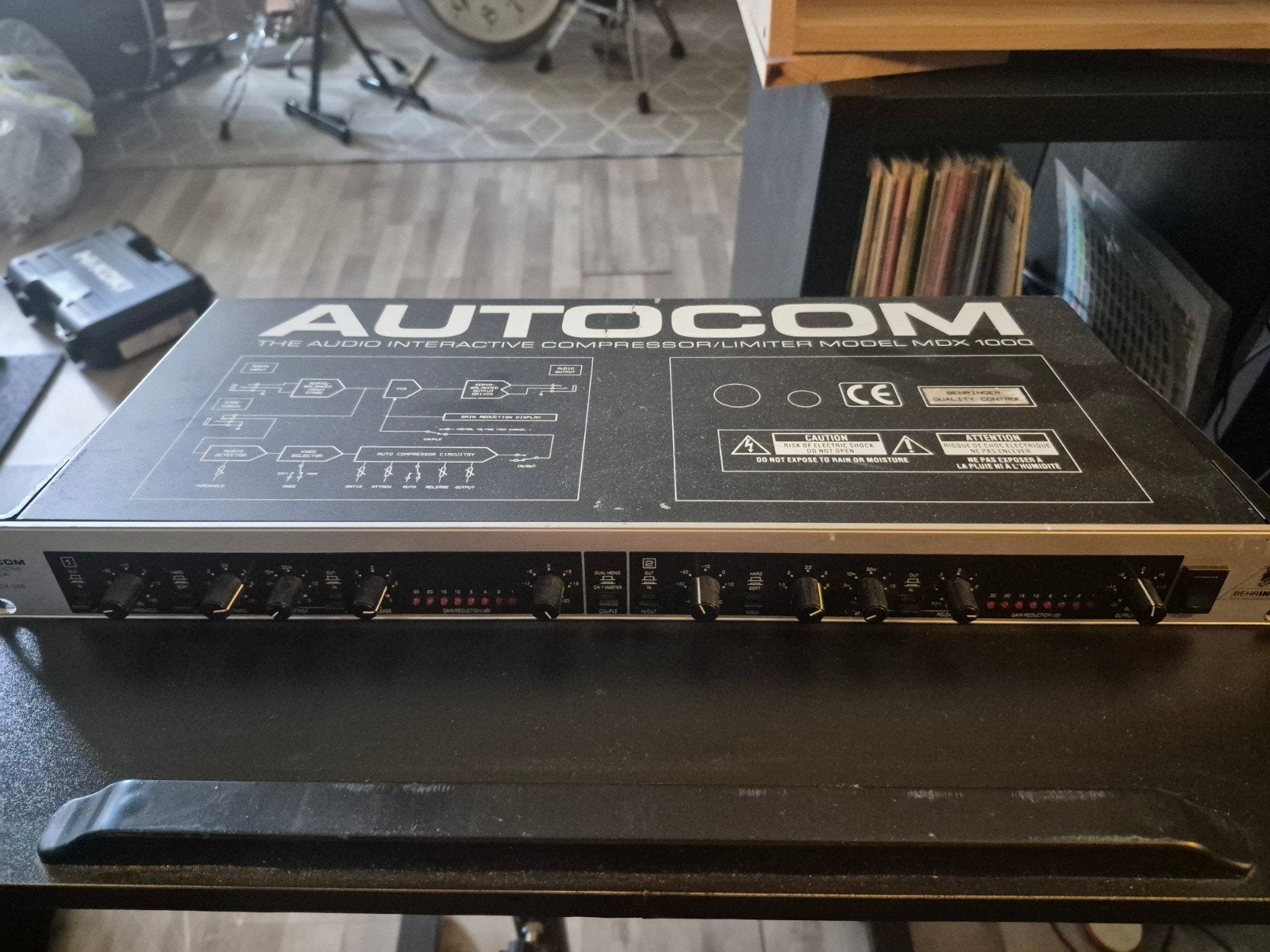 Behringer Autocom MDX 1000 Compressor/Limiter, Ophalen of Verzenden, Gebruikt, Compressor
