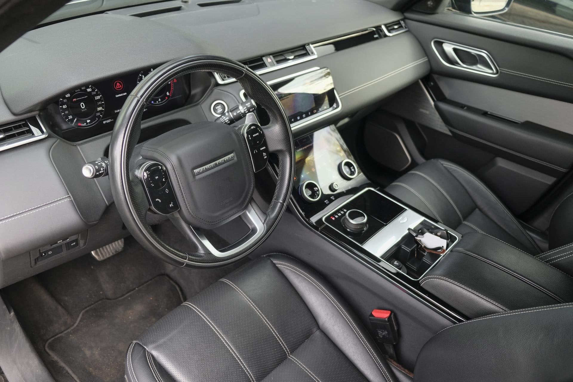 Land Rover Range Rover Velar D300 V6 300pk R-dynamic Grijs k, Auto's, Automaat, Stof, Zwart, 2993 cc