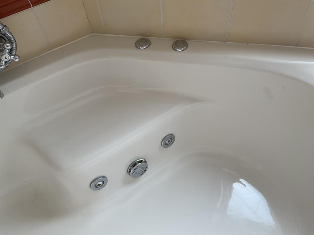 Bad hoekbad bubbelbad, Ophalen, Gebruikt