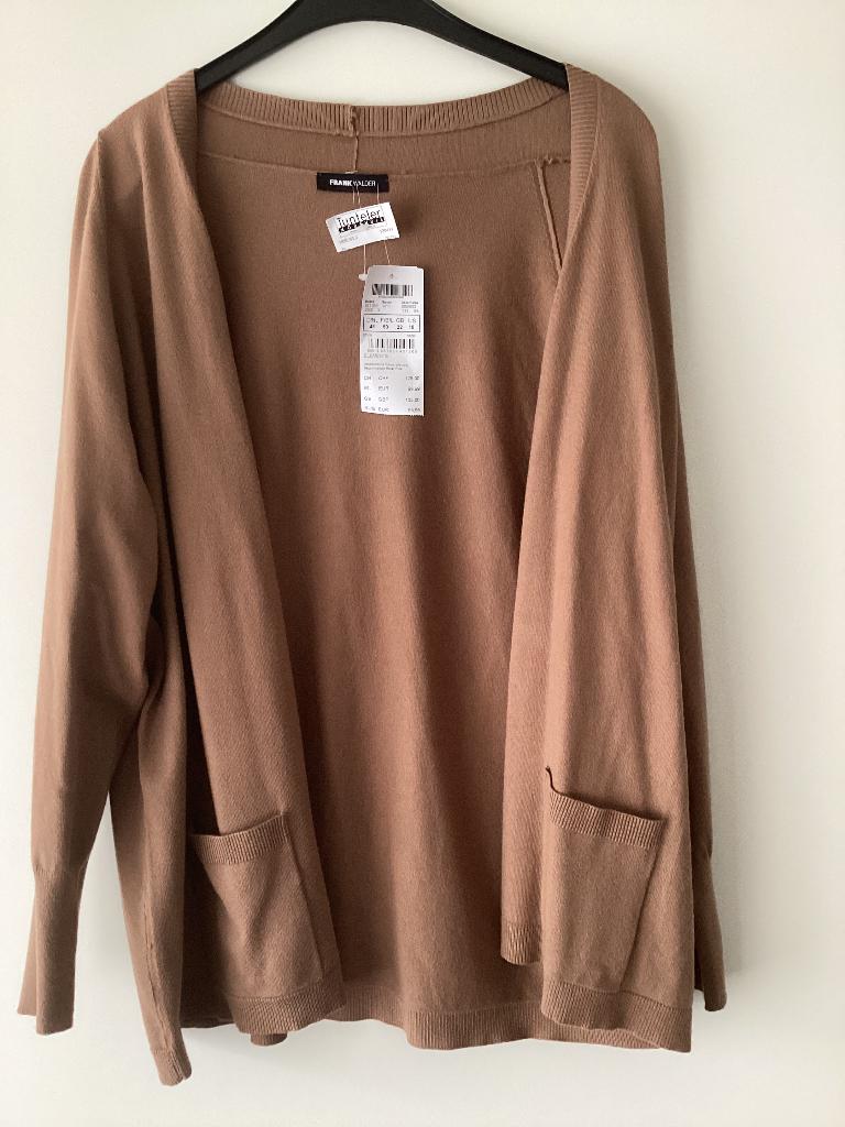 Vest, Frank Walder, maat 48, nieuw met prijskaartje, Overige kleuren, Maat 46/48 (XL) of groter, Nieuw, Ophalen of Verzenden
