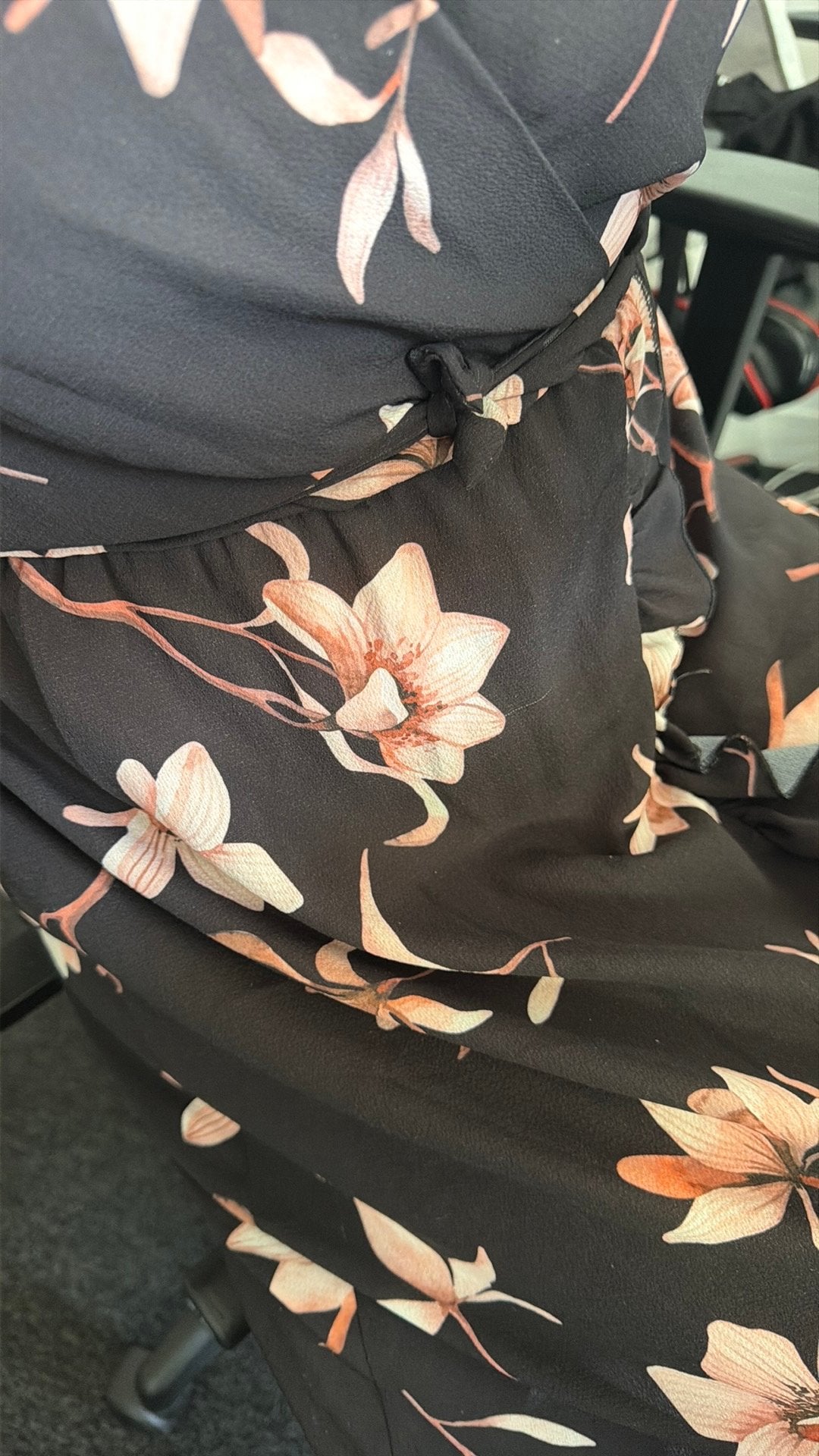 Mooie elegant bloemen jurk maat M zgan sexy leuk goedkoop, Kleding | Dames, Ophalen of Verzenden, Zo goed als nieuw, Maat 38/40 (M)