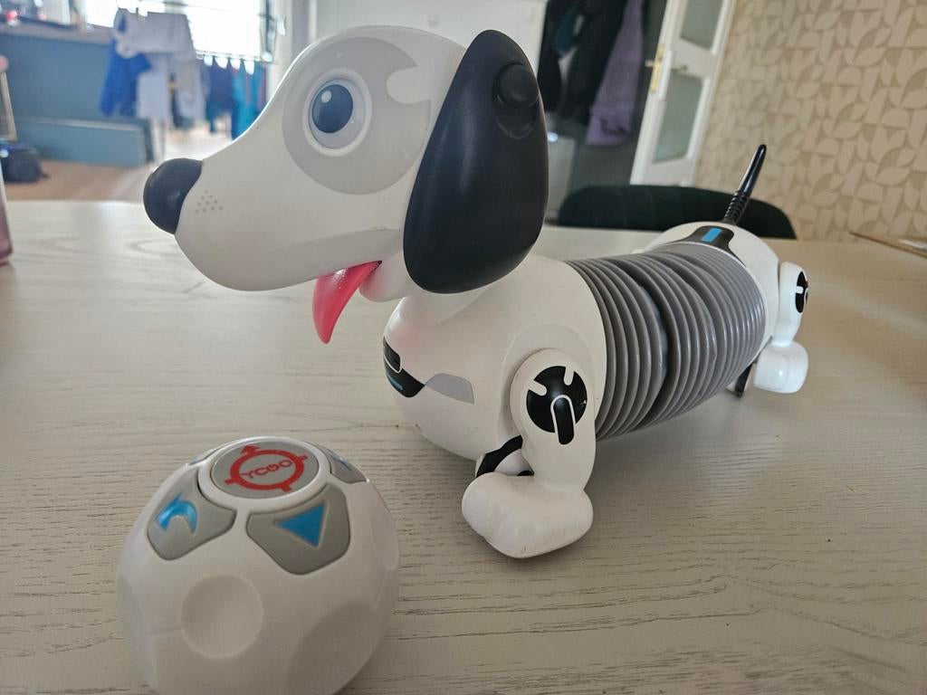 Robothond met afstandsbediening - Interactief speelgoed, Ophalen, Zo goed als nieuw, Jongen of Meisje