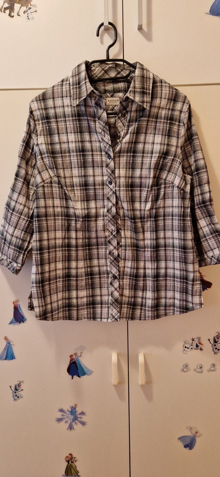 blouse maat 40, Maat 38/40 (M), Bruin, Verzenden, Korte mouw